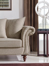 Divani Casa Nadine Transitional Beige Fabric Loveseat Model VGMB-1769-BGE-LOVE