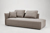 Divani Casa Polson Modern Light Grey Fabric Modular Sectional Sofa Bed Model VGMB-1869-LTGRY