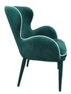 Modrest Tigard Modern Green Fabric Dining Chair Model VGEUMC-883CH-A-GRN