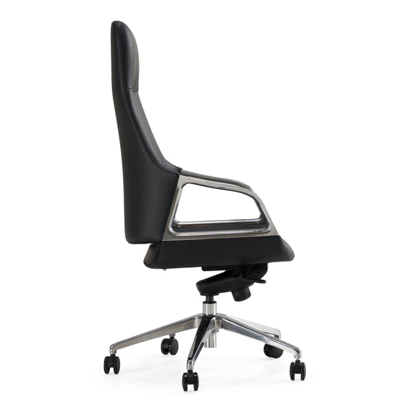 Merlo Modern Black High Back Executive Office Chair