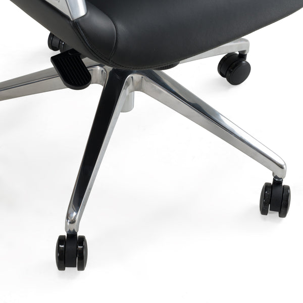 Merlo Modern Black High Back Executive Office Chair
