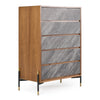 Nova Domus Metcalf Mid Century Walnut & Grey Chest Model VGMAQT-S831-BR-120-WAL-CHEST