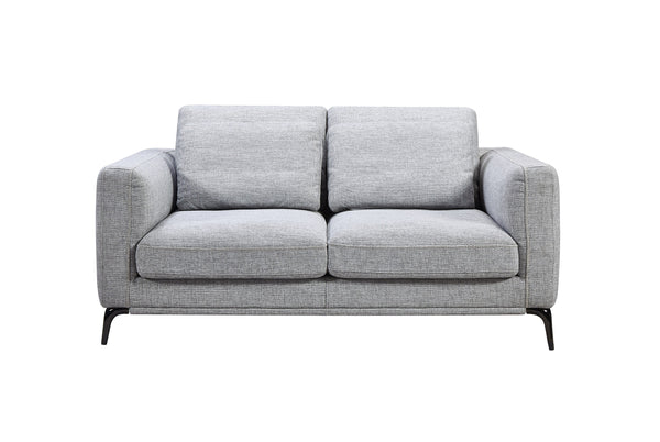 Divani Casa Beaman Modern Grey Fabric Sofa Set Model VGMB-C021-SOFA-SET-GRY