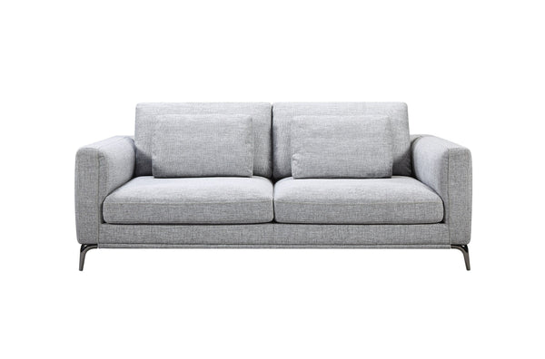 Divani Casa Beaman Modern Grey Fabric Sofa Set Model VGMB-C021-SOFA-SET-GRY