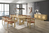 Oshana Modern White Oak Dining Set