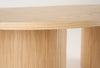 Modrest Miami Modern Natural Oak Oval Dining Table Model VGME-MIAMI-ODT