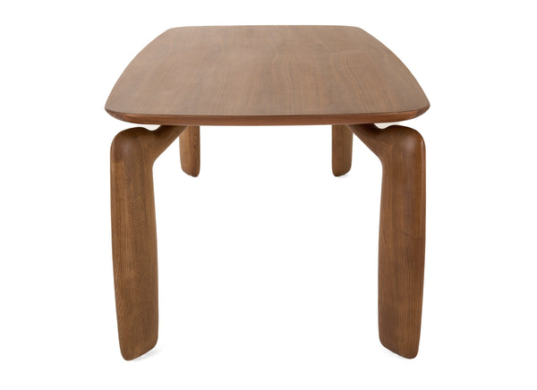 Modrest Michael Mid Century Modern Walnut Dining Table Model VGCS-DT-22067