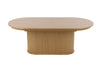 Modrest Milan Modern Natural Oak Dining Table With Extension Model VGME-MILAN