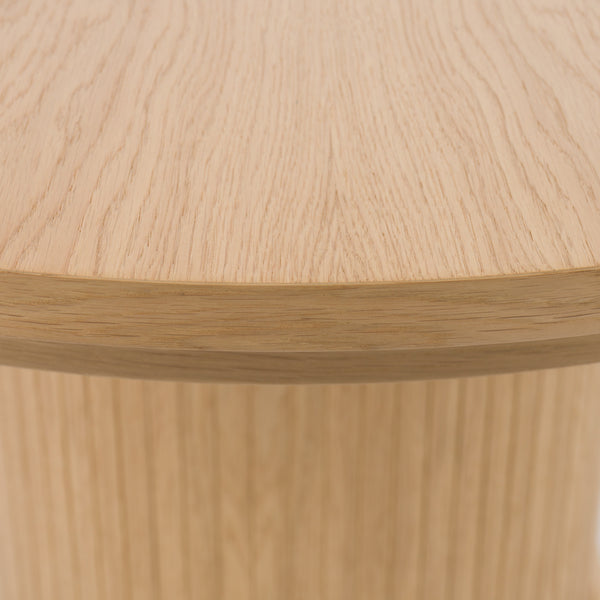 Modrest Milan Modern Natural Oak Dining Table With Extension Model VGME-MILAN