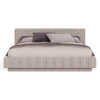 Modrest Concord Modern Light Grey Velvet Bed Model VGVCBD2311