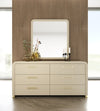 Modrest Florence Modern Beige Leatherette & Gold Dresser Model VGVC-J2410-D
