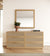 Modrest Gavin Modern Natural Ash & Rattan Dresser Model VGVC-J2411-D-NAT