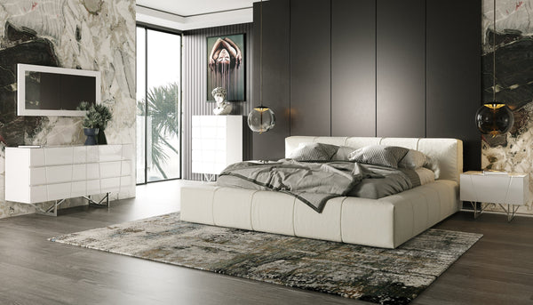 Modrest Chrysler Modern White Chest Model VGVCJ8978-5H-WHT