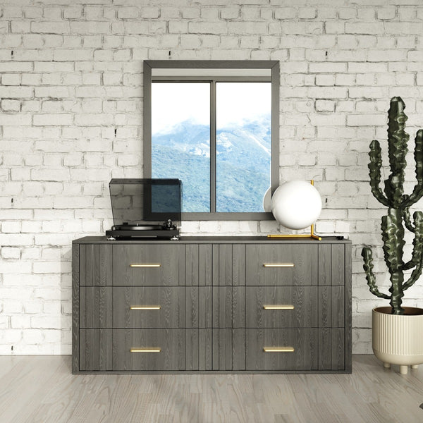 Manchester- Contemporary Dark Grey Dresser