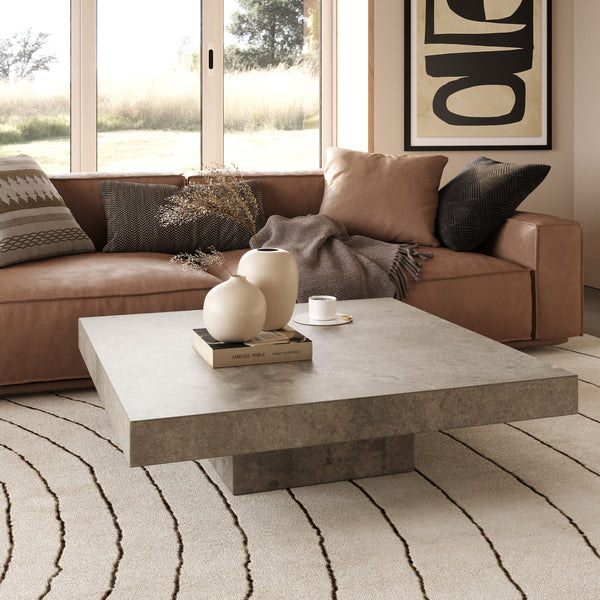 Modrest Morley Modern Concrete Coffee Table Model VGGR640930