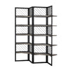 Modrest Grimaldi Modern Concrete & Black Metal Shelf Model VGLBMONA-SH153-02