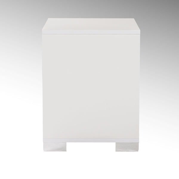 Modrest Monza Italian Modern White Nightstand Model VGACMONZA-NS