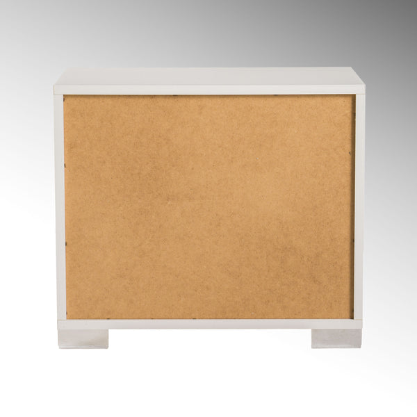 Modrest Monza Italian Modern White Nightstand Model VGACMONZA-NS