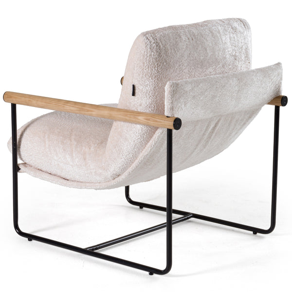 Modrest Moorcroft Modern Beige Fabric Accent Chair Model VGKK-KF.A2021-BGE