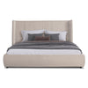 Modrest Emilia Modern Beige Velvet Bed Model VGKN-N5070-BGE