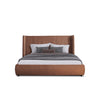 Eastern Kingmodrest Emilia Modern Burnt Orange Velvet Bed Model VGKN-N5070-ORG-EK