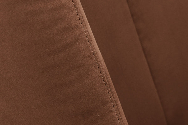 Modrest Emilia Modern Burnt Orange Velvet Bed Model VGKN-N5070-ORG