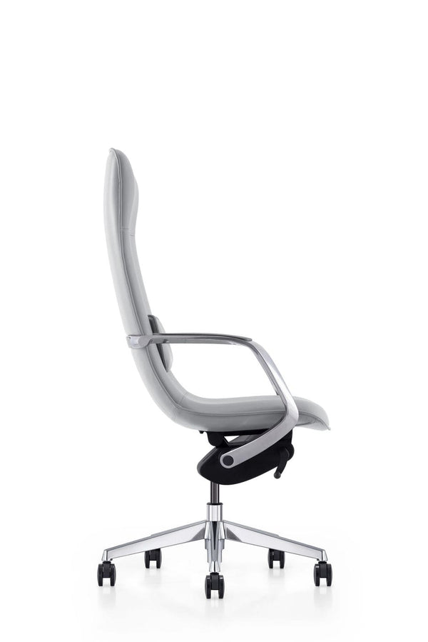 Modrest Nadella Modern Grey High Back Executive Office Chair Model VGFUFK003-A-GRY-OC
