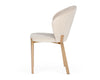 Modrest Nadia Modern Beige Velvet & Rosegold Dining Chair (Set Of 2) Model VGVCB209-BEI