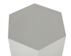 Modrest Newmont Small Light Grey High Gloss End Table Model VGBBMND-CT23-LTGRY-ET