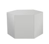 Modrest Newmont Small Light Grey High Gloss End Table Model VGBBMND-CT23-LTGRY-ET