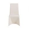 Nisse Contemporary White Leatherette Dining Chair (Set Of 2) Model VGVCB878-WHT