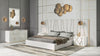Modrest Nixa Modern White & Gold Bedroom Set Model VGVC-BD1909-SET-WHT