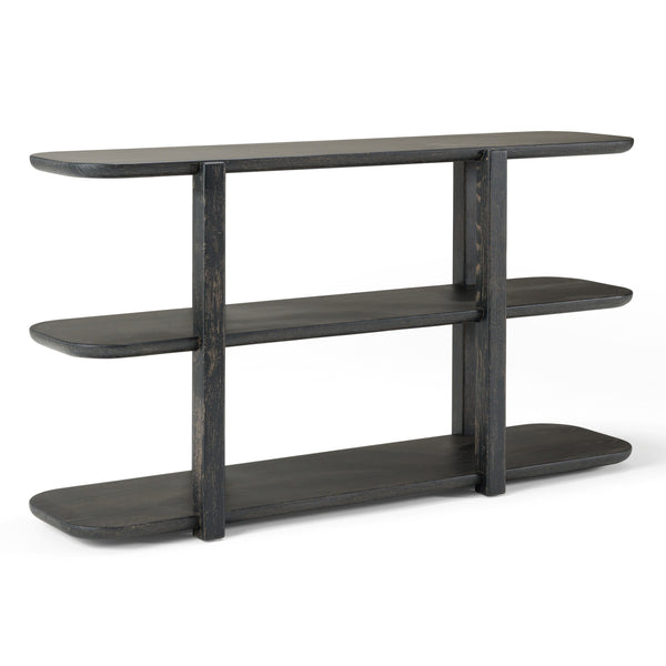 Modrest Noah Modern Dark Brown Bookshelf Model VGOD-LZ-400BS