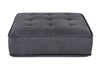 Divani Casa Nolden Waterproof Dark Grey Fabric Ottoman Model VGKNK8542-DK-GRY-OTT