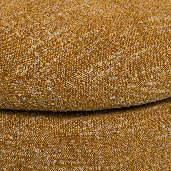 Divani Casa Norris Modern Mustard Fabric Swivel Dining Chair Model VGKK-KF.Y2138-MUS