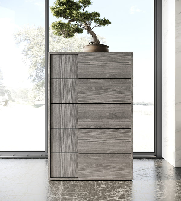 Asus Italian Modern Elm Grey Chest