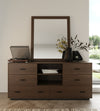 Fantasia Contemporary Dark Walnut Dresser
