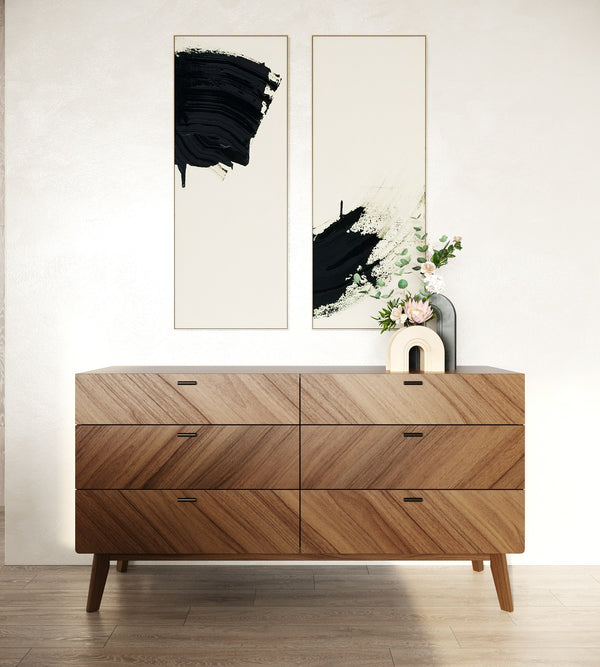 Nova Domus Kamela Modern Walnut Bedroom Set Model VGMA-BR-128-SET