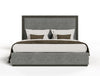 Nova Domus Santa Barbara & Santa Monica Modern Grey Fabric & Grey Wash Bedroom Set Model VGMA-BR-152-BR-144-SET-GRY