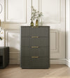 Santa Monica Modern Grey Wash Chest