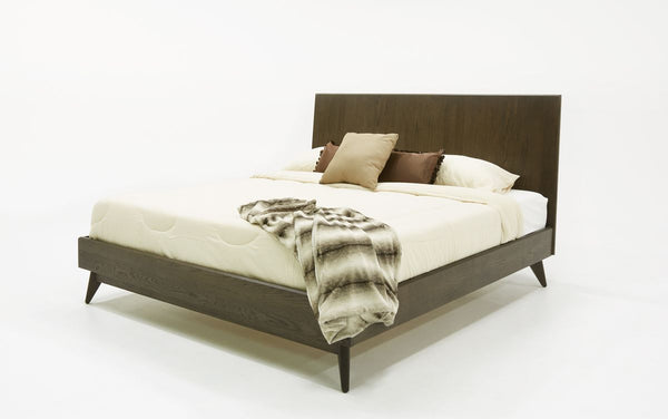Queen Modrest Novak Modern Dark Oak Bed Model VGLBNANT-BED-Q