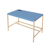 ACME Midriaks Navy Blue & Gold Writing Desk with USB Port Model OF00022