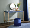 ACME Midriaks Navy Blue & Gold Writing Desk with USB Port Model OF00022