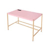 ACME Midriaks Pink & Gold Writing Desk with USB Port Model OF00024