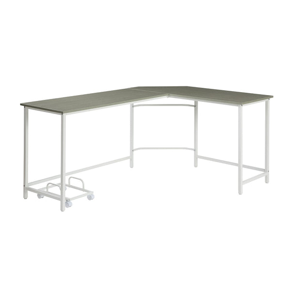 ACME Bambina Gray & White Computer Desk Model OF00043