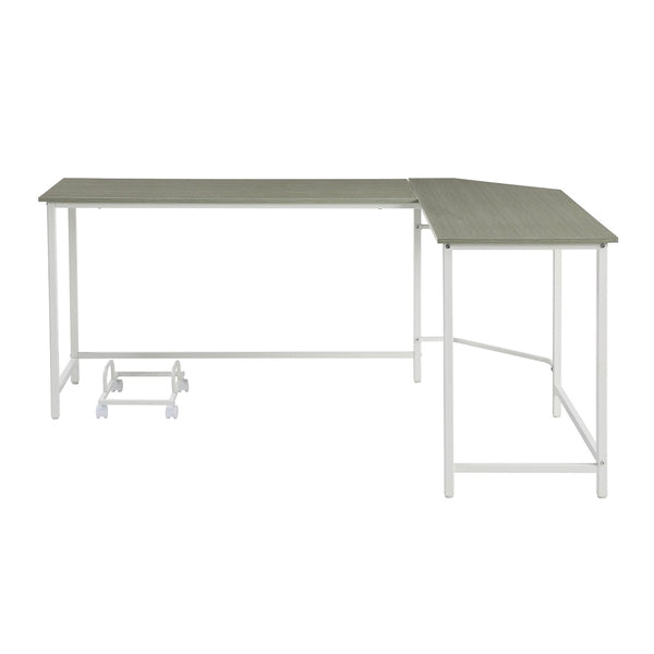 ACME Bambina Gray & White Computer Desk Model OF00043