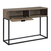 ACME Galeno Rustic Oak & Black Writing Desk Model OF00320
