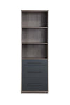 ACME Estevon Gray Oak Bookcase Model OF00630
