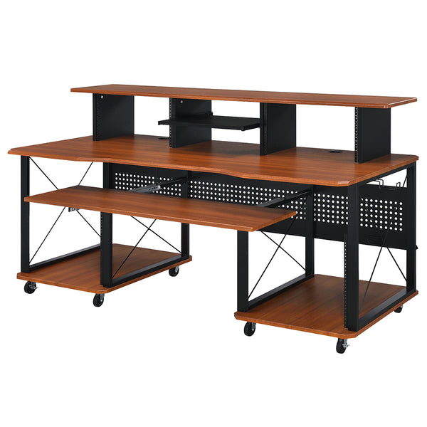 ACME Megara Cherry & Black Music Desk Model OF00988