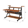 ACME Willow Cherry & Black Music Desk Model OF00990